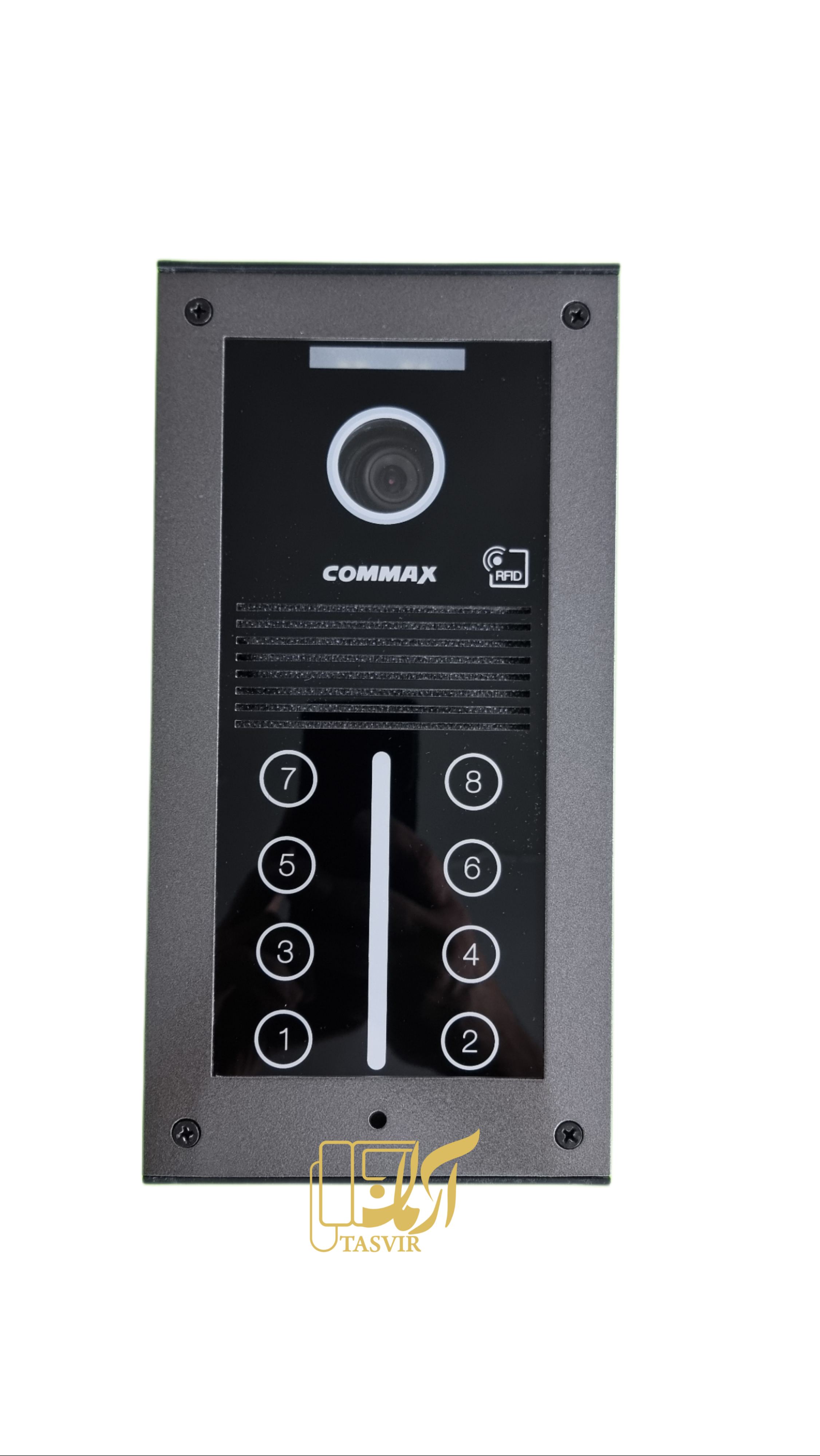 پنل آیفون تصویری چهار واحدی کوماکس کارتی تاچ DRC-8UCT